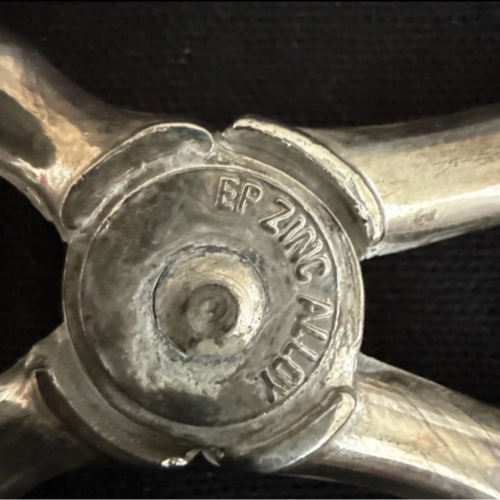 Vintage‎ Silver-Tone Serving Tongs